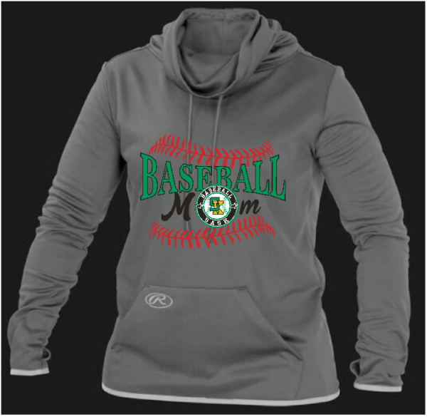Rawlings Baseball Mom Fleece Hoodie (Only Small Left)