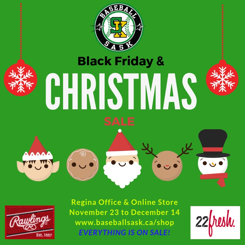 Black Friday Christmas Sale Baseball Sask